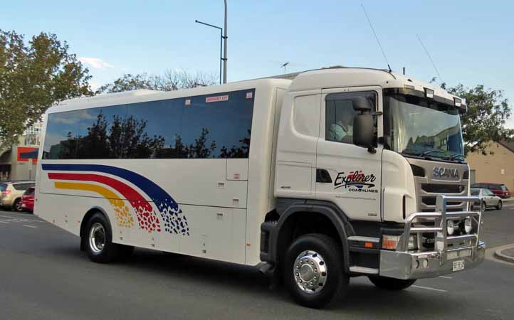 Explorer Coachlines Scania 4x4 Coach design SB58GB